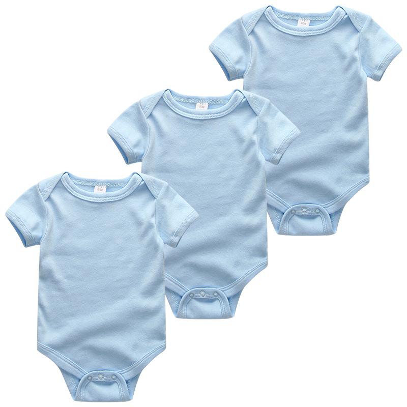 Baby Clothes Short Sleeve Cotton Baby Girl Clothes O-neck Cartoon Infantil Baby Boy Clothes Newborn Toddlers Jumpsuits Pajama Clothing Roupas De Bebe