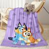 1pc Bluey Bingo Adventure blanket Soft and Warm for Sofa Office Camping Travel Livingroom Great Gift for Friends and Family Comfortable