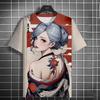 Vintage Girl Pattern Men's T-Shirt Cartoon 3d Printing T-shirt Oversized Tees For Men Bad Girl Harajuku Top Short Sleeve T Shirt