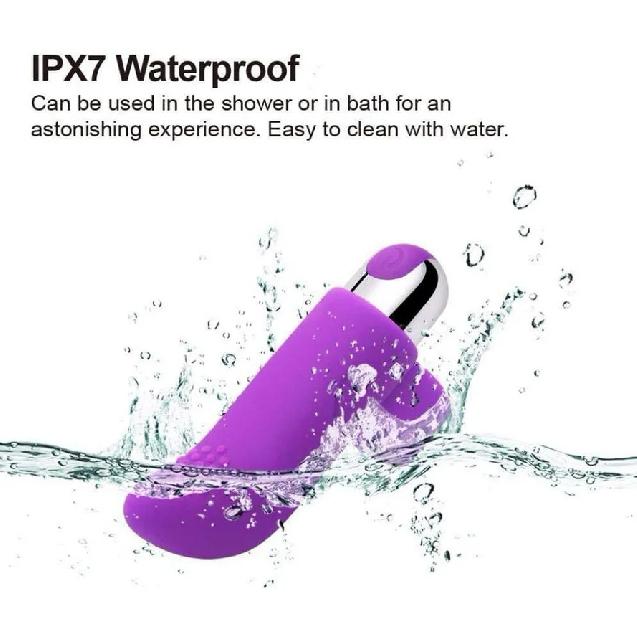 Silicone Charging Bullet Finger Vibrator Vibrating Spear Female Appliance Masturbation Device Sex Toy Supplies