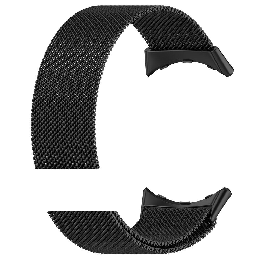 

Ремешок Milanese Loop для часов Google Pixel Watch 3 41 мм 45 мм Watch3 Магнитный ремешок Браслет Браслет из нержавеющей стали Металлический ремешок Pixel Watch 3 45mm чёрный