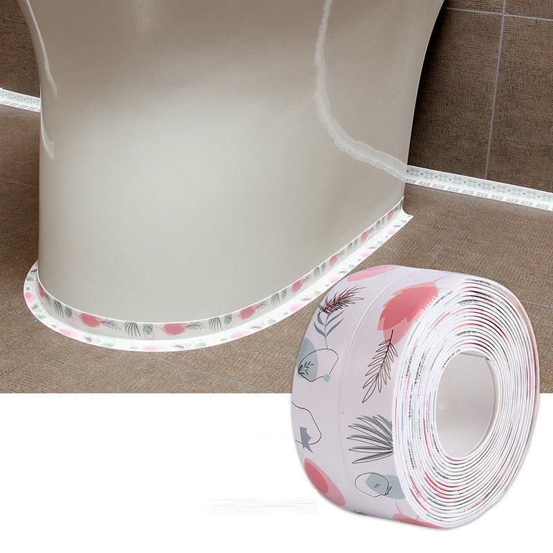 Bathroom Toilet Stickers Kitchen Mildew Oil and Waterproof Stickers Beautiful Seam Stickers Corner Stickers Wall Stickers and Waterproof Glue