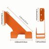 Heavy-Duty Chainsaw Holder Metal Chainsaw Hanger Premium Wall-Mounted Bracket  Lawnmower Racks