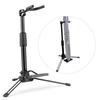 Foldable Digital Wind Instrument Stand Adjustable Metal Aerophone Holder Musical Instrument Stand