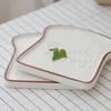 Premium Ceramic Toast Plate Durable Cake Plate Easy Care Steak Plate  Restaurant
