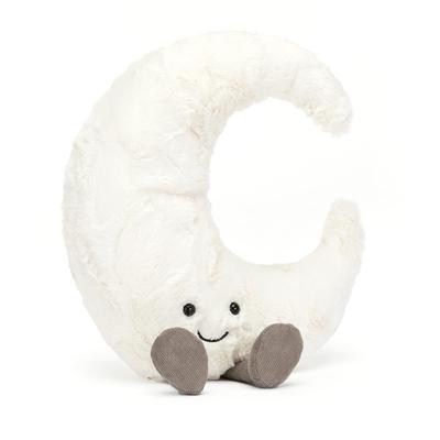 Jellycat Amuseables Moon Plush Inch Moon Stuffed Animal Fun Gift Idea Toy, Medium, 10.5 - -