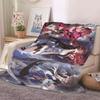 Anime Honkai Star Rail Kafka Flannel Blanket Cute Cartoon Printed Warm Soft Blankets Home Bedding Decor Winter Blankets