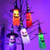 5pcs New Halloween LED decorative lights ghost hanging lights and Ghost Festival room atmosphere decoration lights