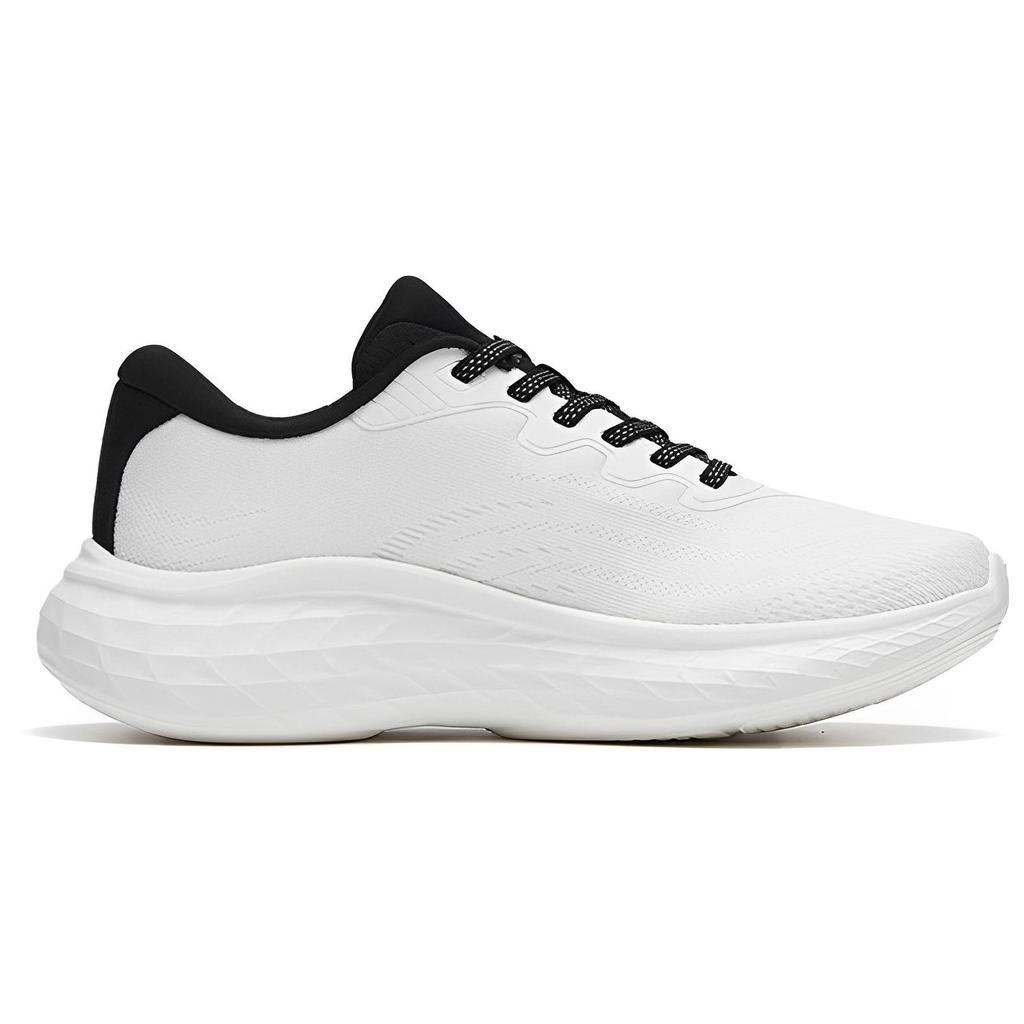 Anta Non-Slip Wear-Resistant Breathable Low-Top Running Shoes Women Sneakers White Black 922315572-1