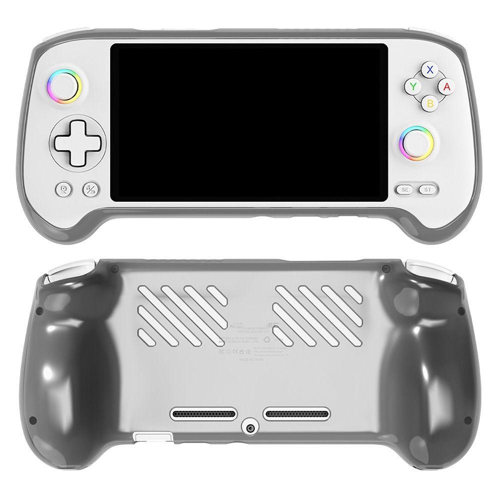 TPU Handheld Game Console Case Transparent Host Shell New Protective Cover for Anbernic RG557