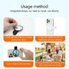 Smartphone Camera Mirror Reflection Clip Portable Mobile Phone Camera Mirror Clip Phone Rear Selfie Mirror Accessories