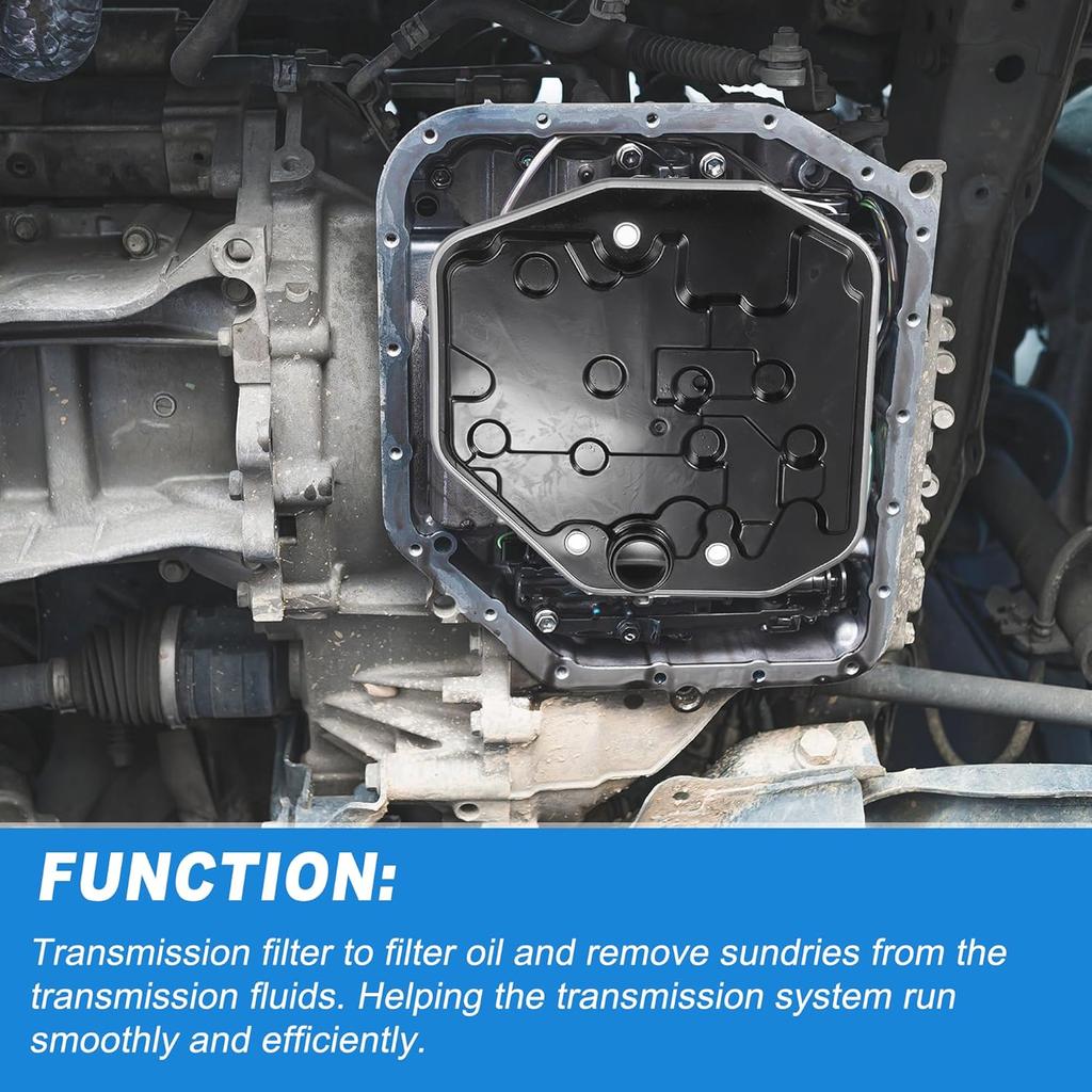 ACROPIX Automatic Transmission Filter Oil Pan Fit for Toyota RAV4 2005-2012 No.353300W040/353300W090 - Pack of 1