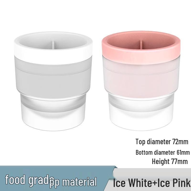 Velký silikonový výrobník ledových koulí na whisky