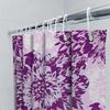 Delightful Purple Blossom Shower Curtain Floral Print Bath Decor for Home Bathroom Decoration Pink White Floral Bath Shower Curt