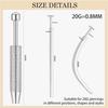 316 Stainless Steel Threaded Guide Pin for Piercing and DIY Tool