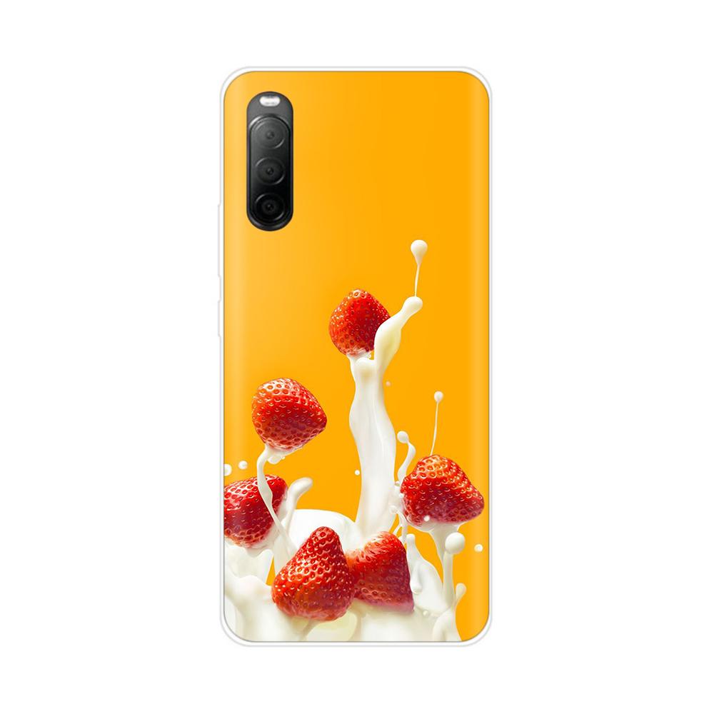 For SONY Xperia 10 iii 10 II Cases 10iii Soft TPU Silicone Bumper Phone Cases For Sony Xperia 10 II 10 III Cases Cover Fundas