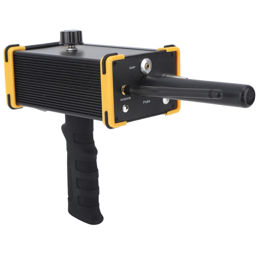 15m Underground Metal Detector 1000m Aluminum Miner Metal Detector Yellow Frame High Sensitivity