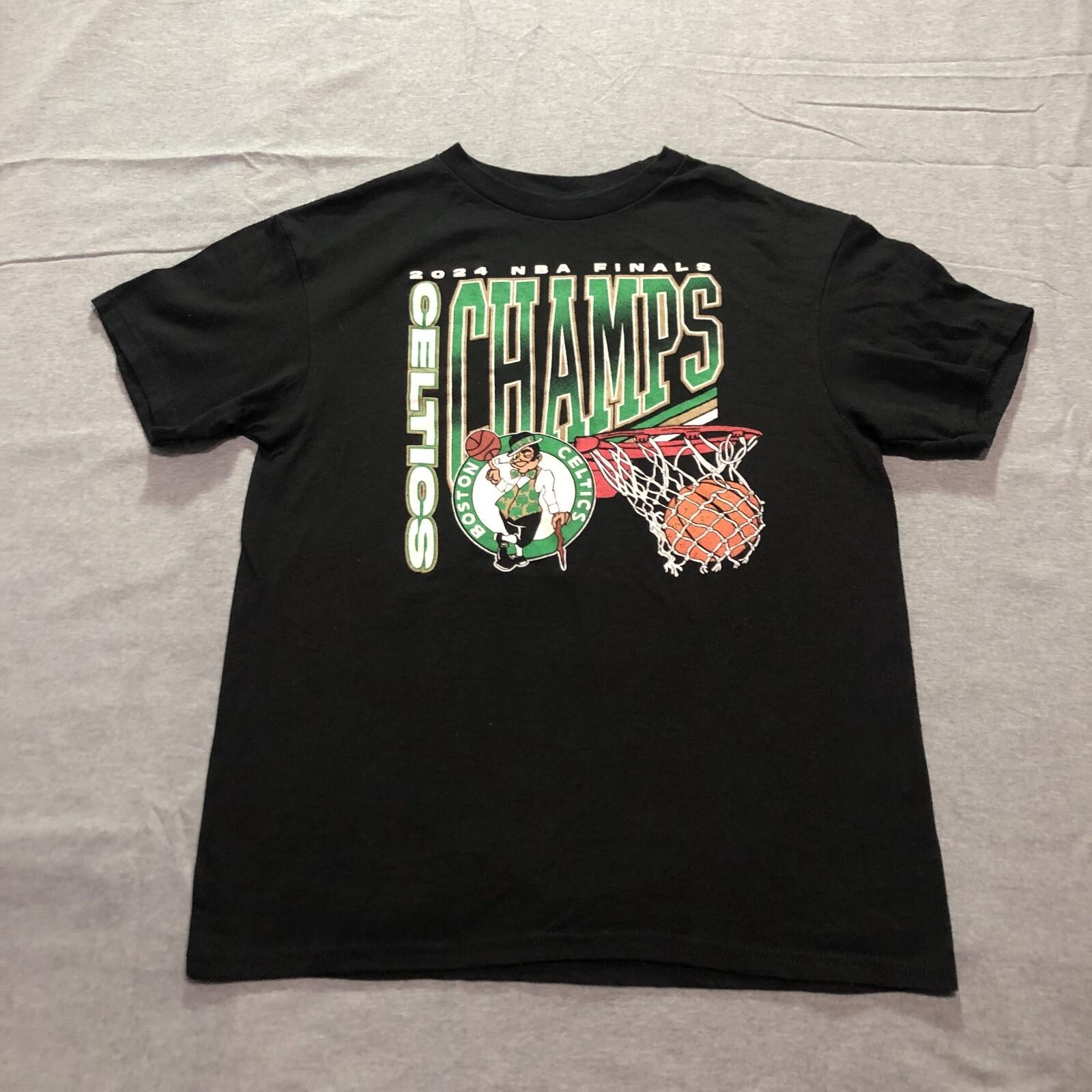 NBA Boston Celtics Basketball T Shirt Men s Large Graphic Print Lounge Black Tee XXXXL
