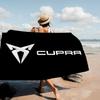 1pc Simple striped beach towel, quick drying absorbent swimming towel, multi-functional beach towel for beach swimming yoga