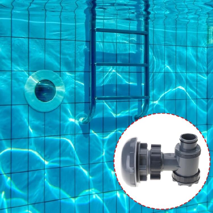Swimming Pool Plunger Valves Above Ground Pool Filter Pump Plunger Valves Inlet Outlet Strainer Attachment Easy to Use