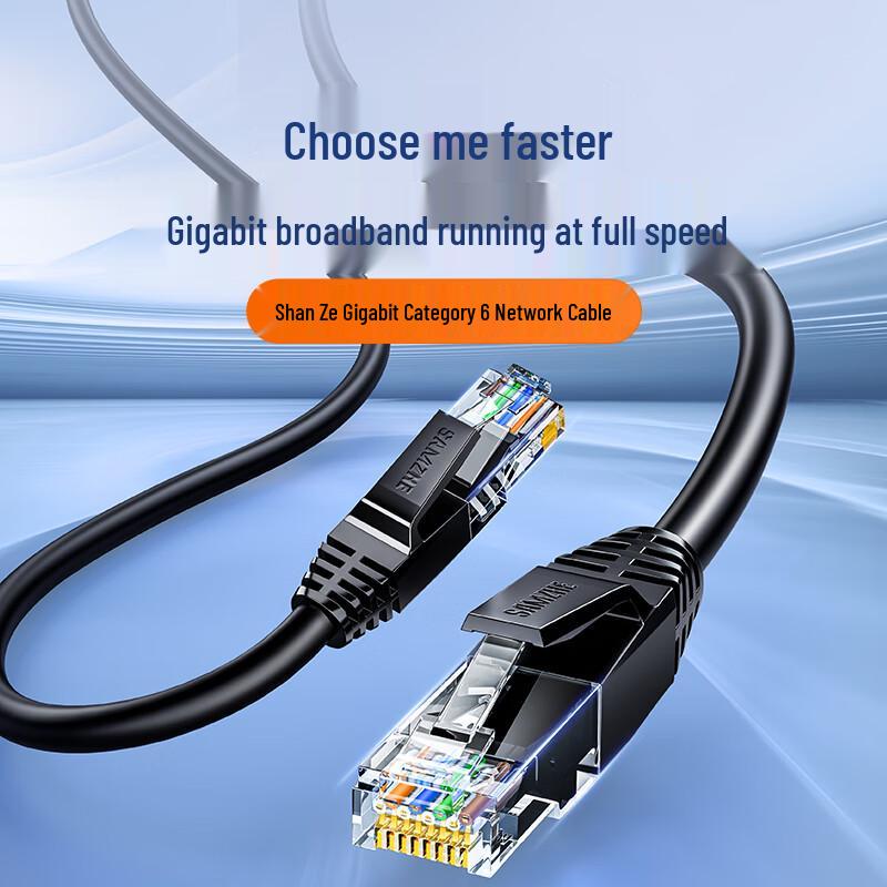 Shanze Cat6 Gigabit Ethernet Patch Cable