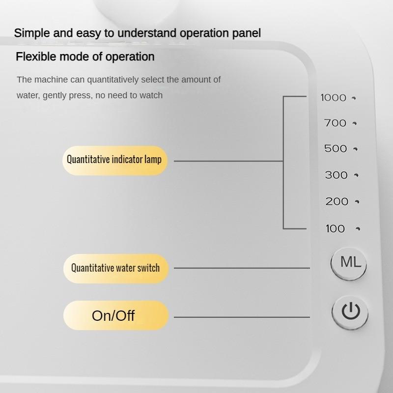 Smart Desktop Water Pump Portable Bottled Water Electric Water Dispenser Household Automatic Water Filling Tea Bar