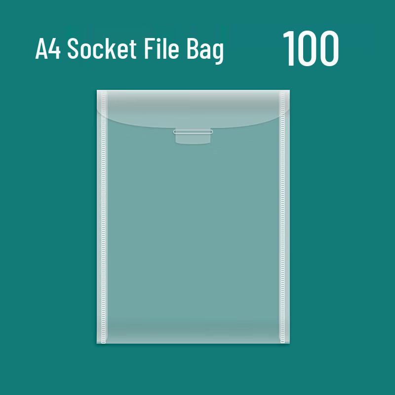 

Jundingying A4 Waterproof Document Sleeves, 100-Pack