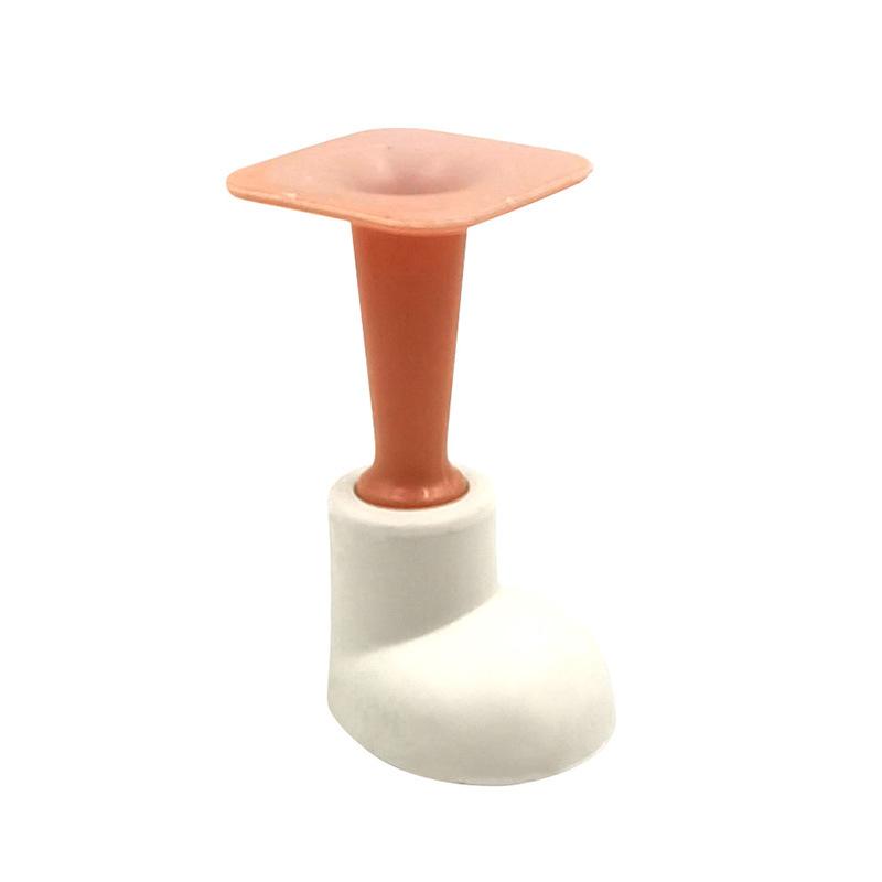 Silicone door suction non-punching anti-collision door stop door stopper small feet round head shoe door touch silent suction door stopper