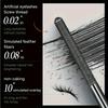 1pc Waterproof Eyelash Mascara | 24-Hour Volumizing and Lengthening Formula, Plant-Based Squalane, Suitable for Sensitive Eyes, Black Tone