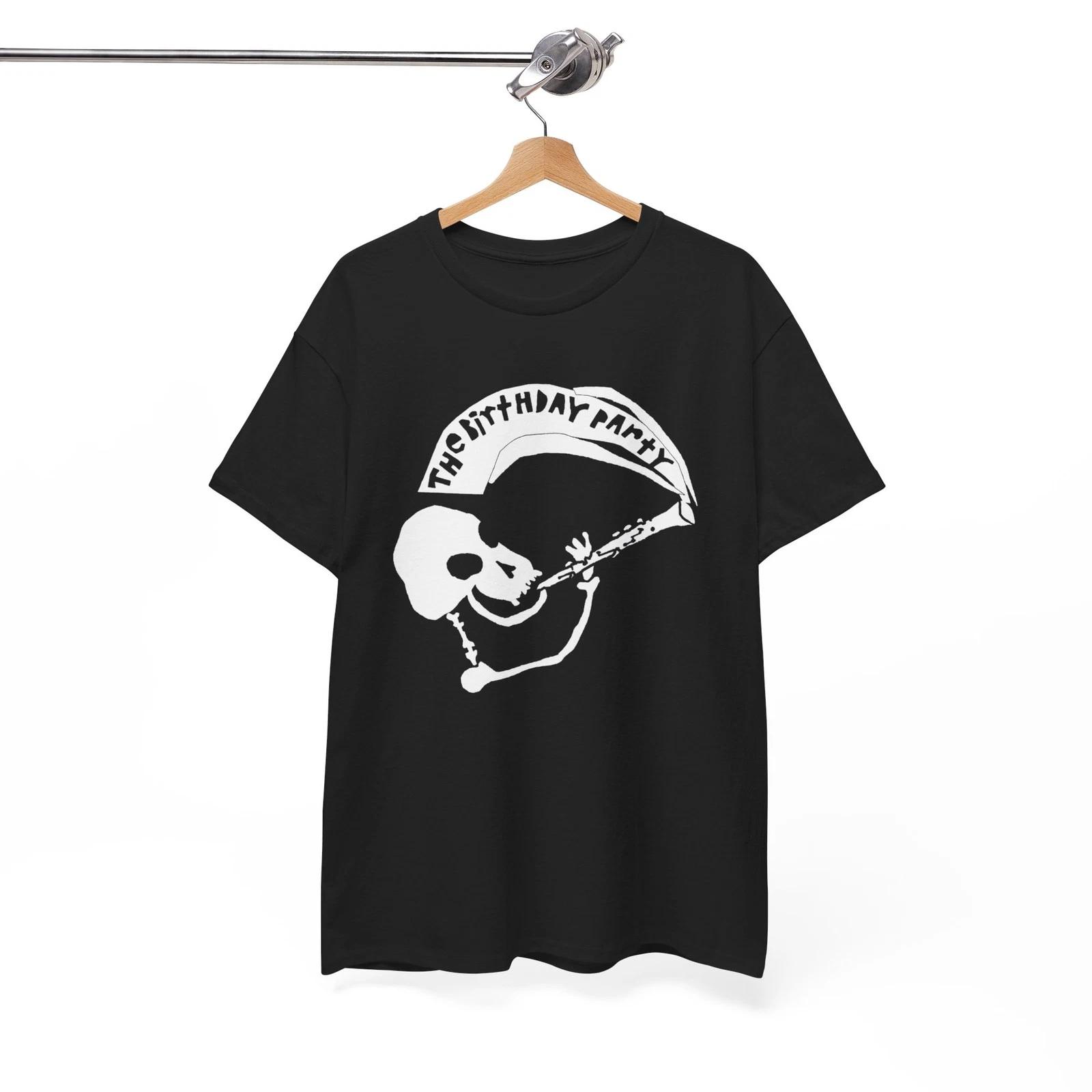 The Birthday Party T-Shirt, Nick Cave Shirt Goth Post Punk, Unisex Tee 4XL