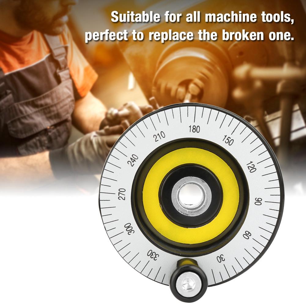 1pcs 80mm Solid Bakelite Hand Wheel Scale Handwheel Machinery Accessaries