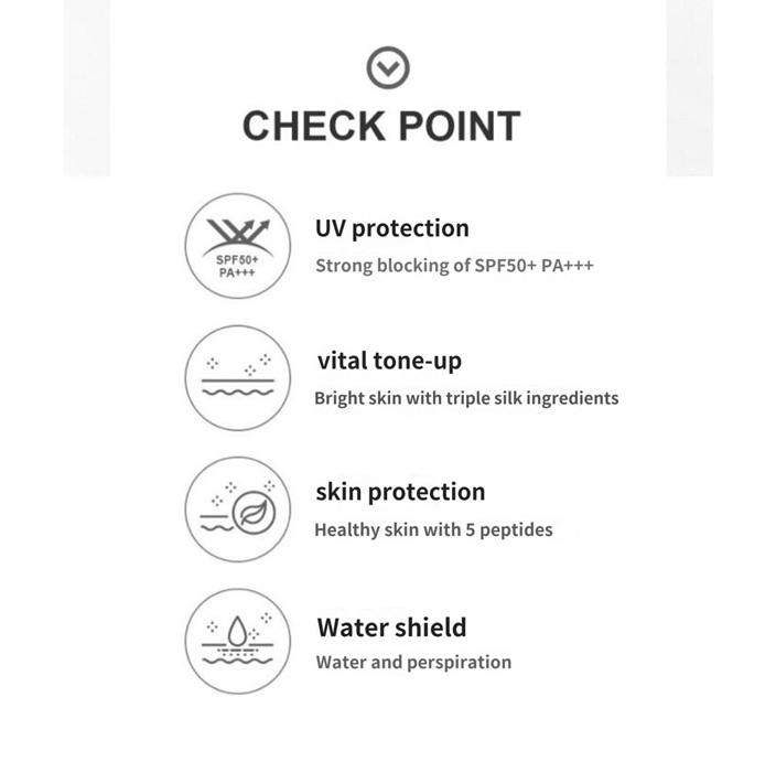 MEDI-PEEL Aktiv Silkeslen Solkräm SPF50+ PA++++ 50ml