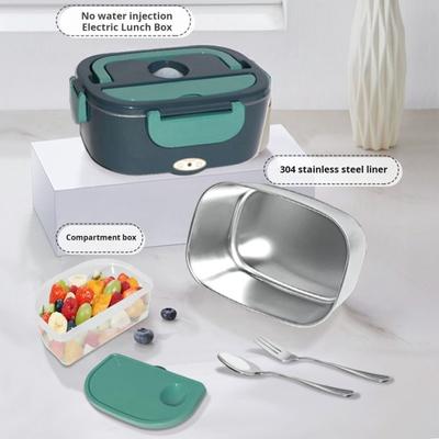 Chauffe-plats électrique pour boîte à lunch, grande capacité, étanche, lavable au lave-vaisselle, chauffe-plats portable