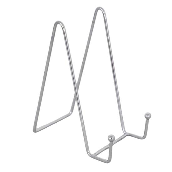 Metal Plate Display Stand Picture Frame Easel Tabletop Picture Stand Wire Easel for Display Photo Frame Book Sign Vinyl Record