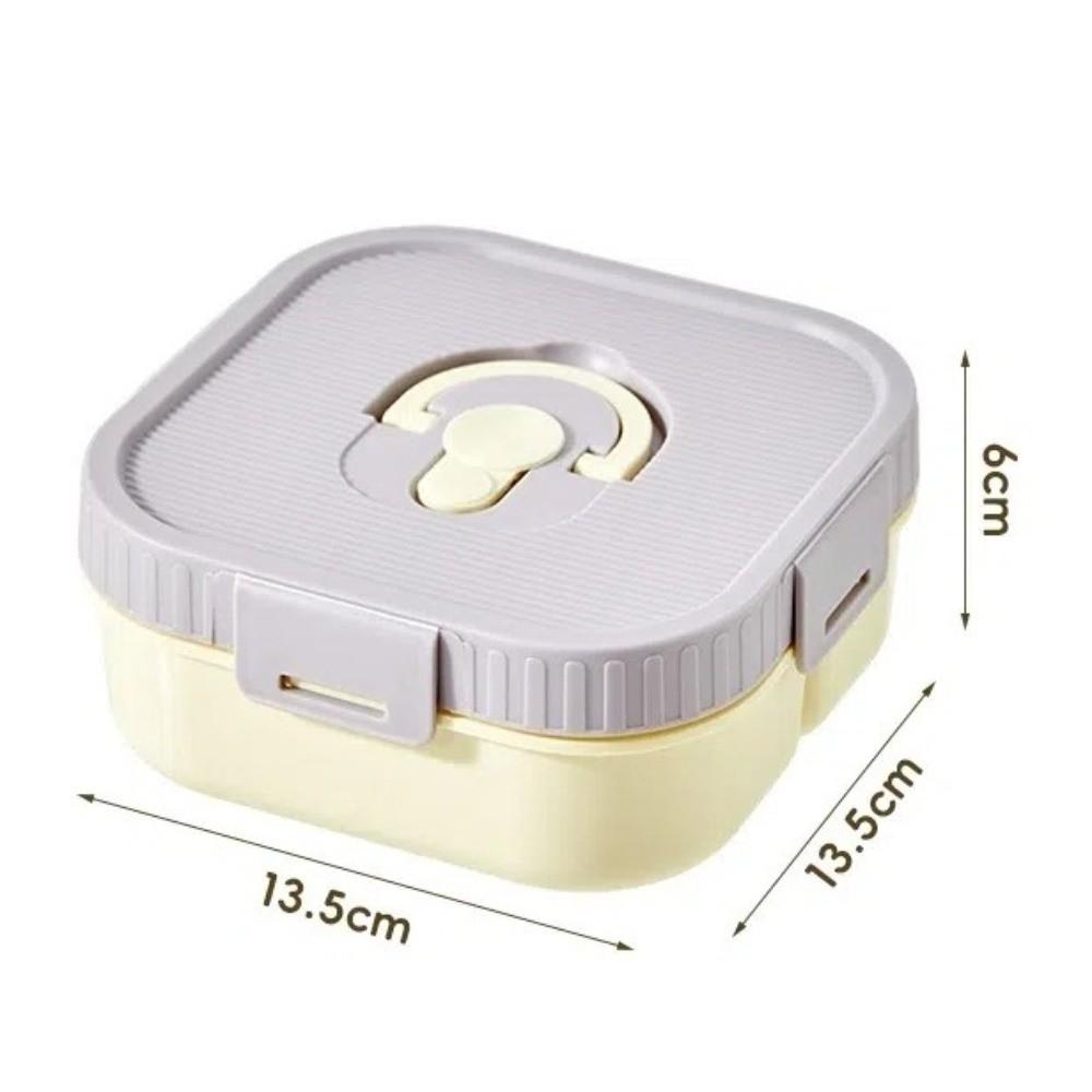 Leak-proof Fruit Salad Lunch Container With Compartment Student Lunch Box  School