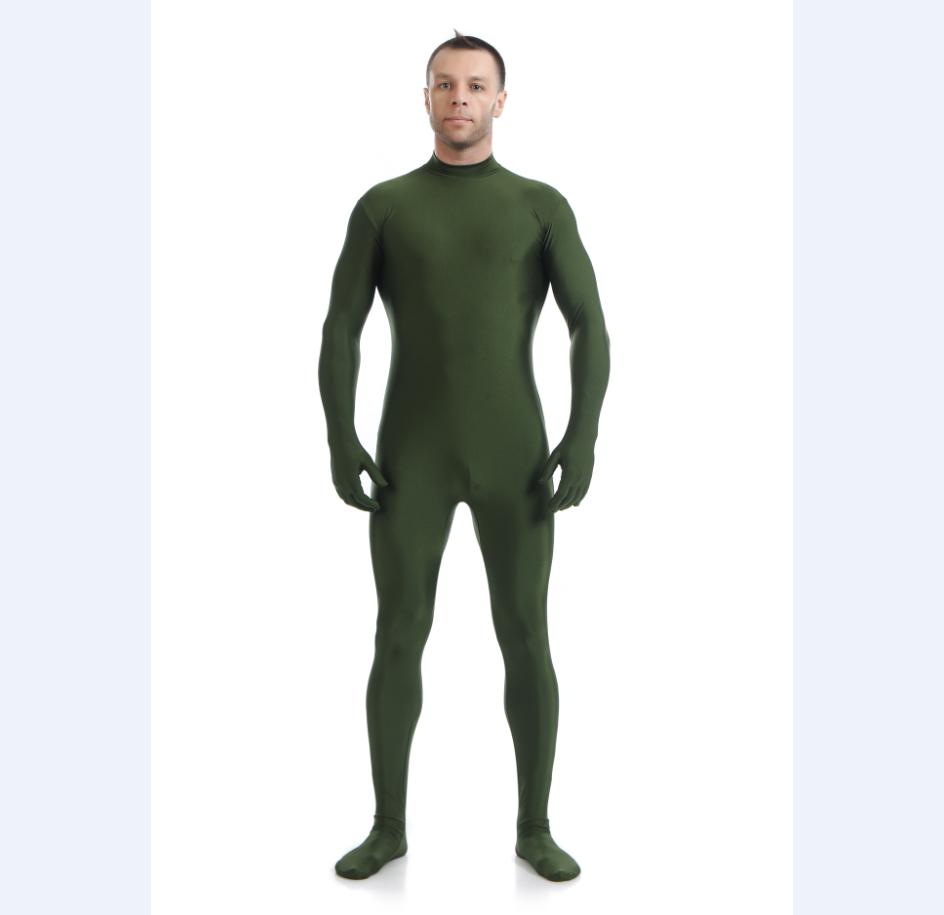 New Lycra Spandex Party Costume Bodysuit Catsuit Unitard No Hood  Hands