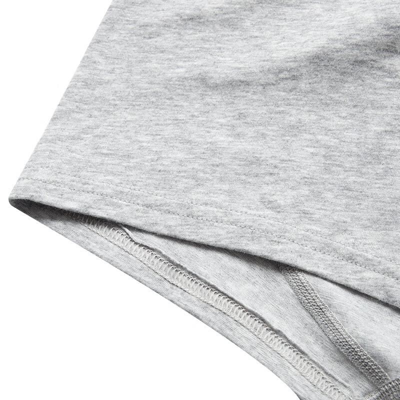 Under Armour Breathable Slim Fit Mid Rise Underwear With Letter Print Men Underwear Gray 1316073-035