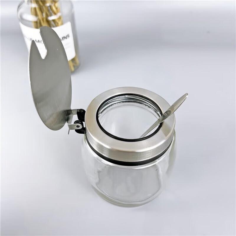Glass Seasoning Bottle Jar Set