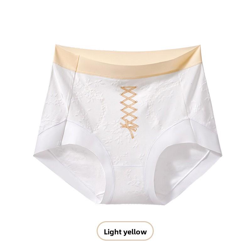 Women's Summer 10A Anti  Bacterial No Traces Breathable No Hip High Waist Briefs