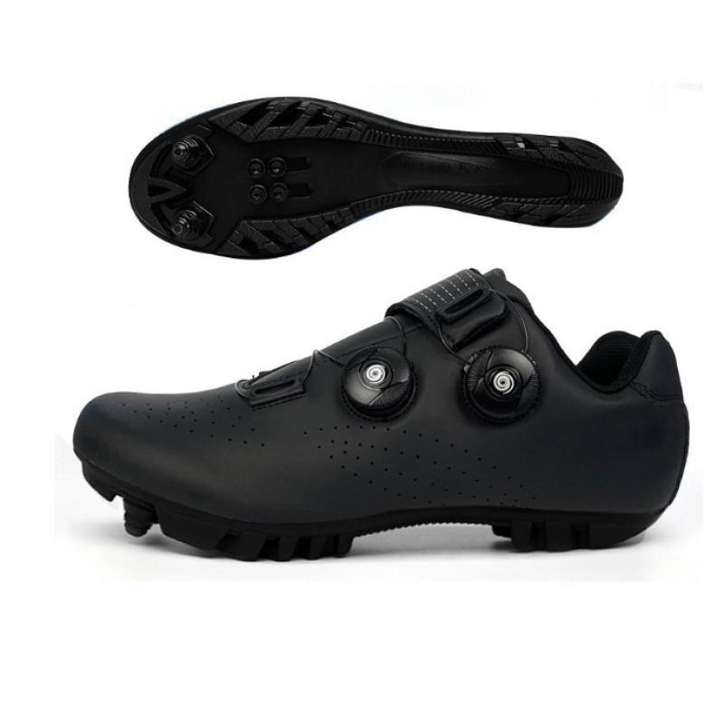 Scarpe da Ciclismo Uomo Donna Con Compatibilità Tacchette Strada MTB Bici Traspiranti Suola Rigida Calzature Performance
