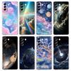 Earth Stars Space Phone Case For Samsung Galaxy S24 Ultra S23 FE S22 S20 S21 5G S10 S9 Plus S10E S8 Soft Silicone Clear Cover
