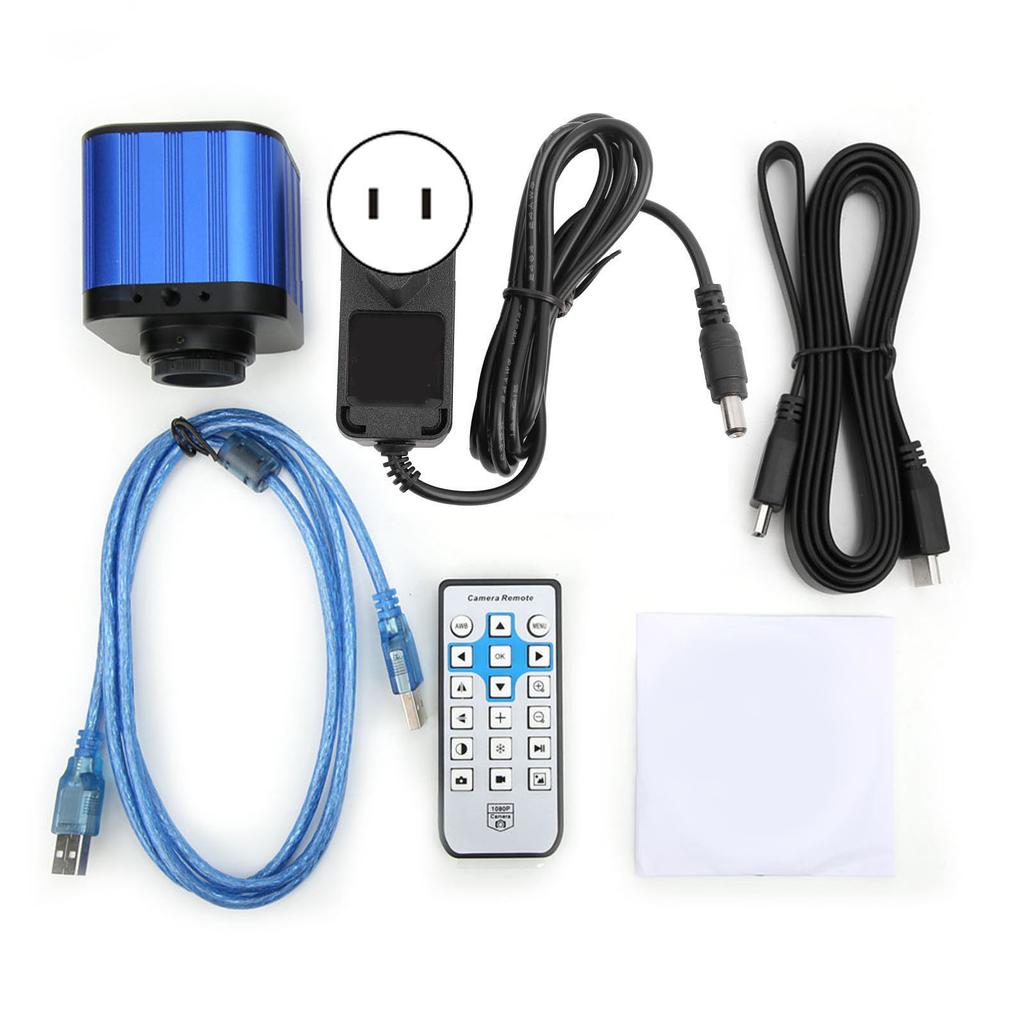 4k HDMI USB Digital Electric Industrial Microscope Camera with Remote Control
