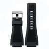 Für Bell Ross B&R BR-01 BR-03 Herren Echtes Leder Uhrenarmband Rindsleder 35-24mm Konvexes Silikonkautschuk Wasserdichtes Uhrenarmband Werkzeug