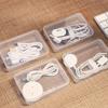 Durable Cable Organizer Box Clear Desktop Cable Organizer Data Cable Storage Box  Travel Ready