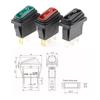5/20/100PCS 12VLED Light IP67 KCD3 3 Pin  20A On/Off Rectangular Ship Type Long Rocker Switch Waterproof Car Dashboard