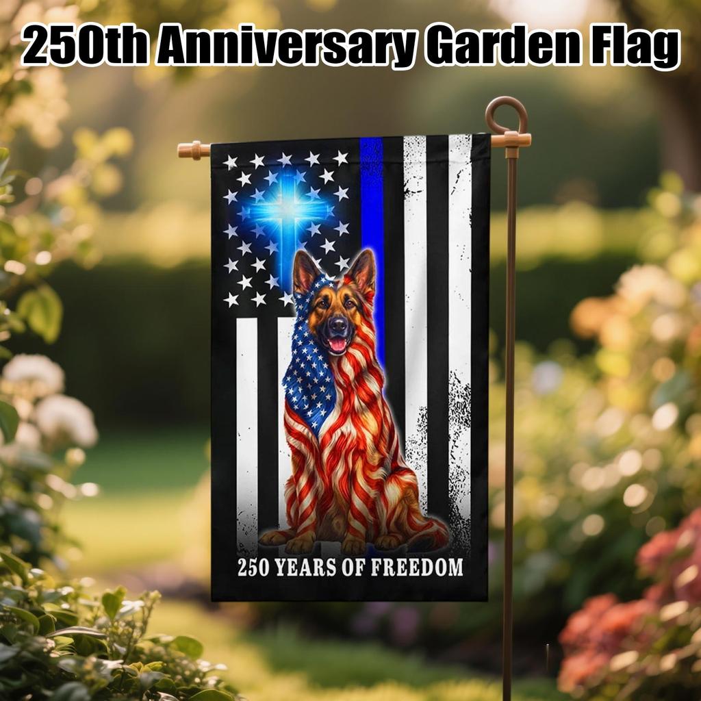 250th Anniversary Garden Flag, Single Sided