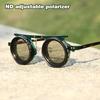 ND2-400 Einstellbare Dimmbrille 9 Stufen Sonnenbrille Neue Polarisierte Sonnenbrille Fahren