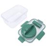 Portable Salad Jar with Sauce Cup and Fork Reusable Plastic Leakproof Salad Container Bowl for Lunch Picnic Outdoor