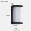 Nordic Waterproof LED Wall Lamp for Outdoor & Indoor Use