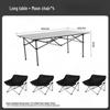 Outdoor Portable Folding Chair and Table Set
